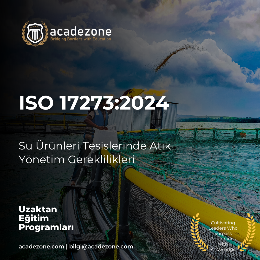 ISO 17273:2024 Su Ürünleri Tesislerinde Atık Yönetim Gereklilikleri